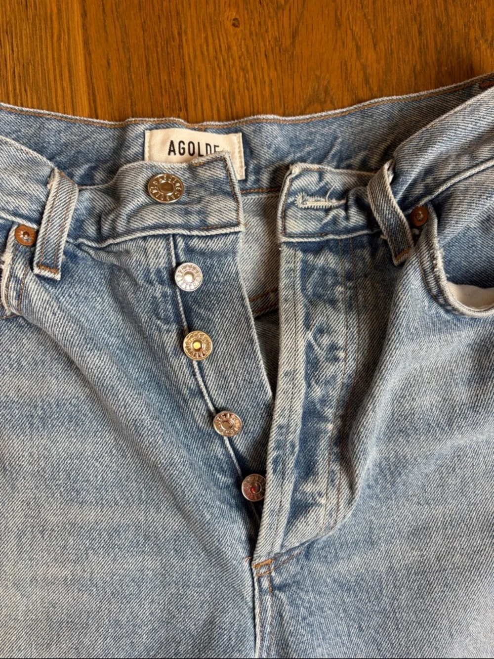 Agolde Riley High Rise Straight Crop size 26
